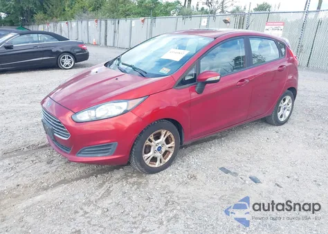 2014 Ford Fiesta Se из США, поврежденный, VIN 3FADP4EJ0EM153316
